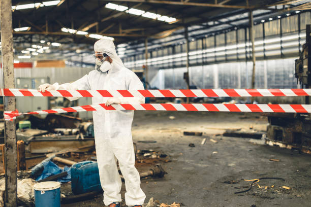 Professional Biohazard technician working in Curtis Bay, MD